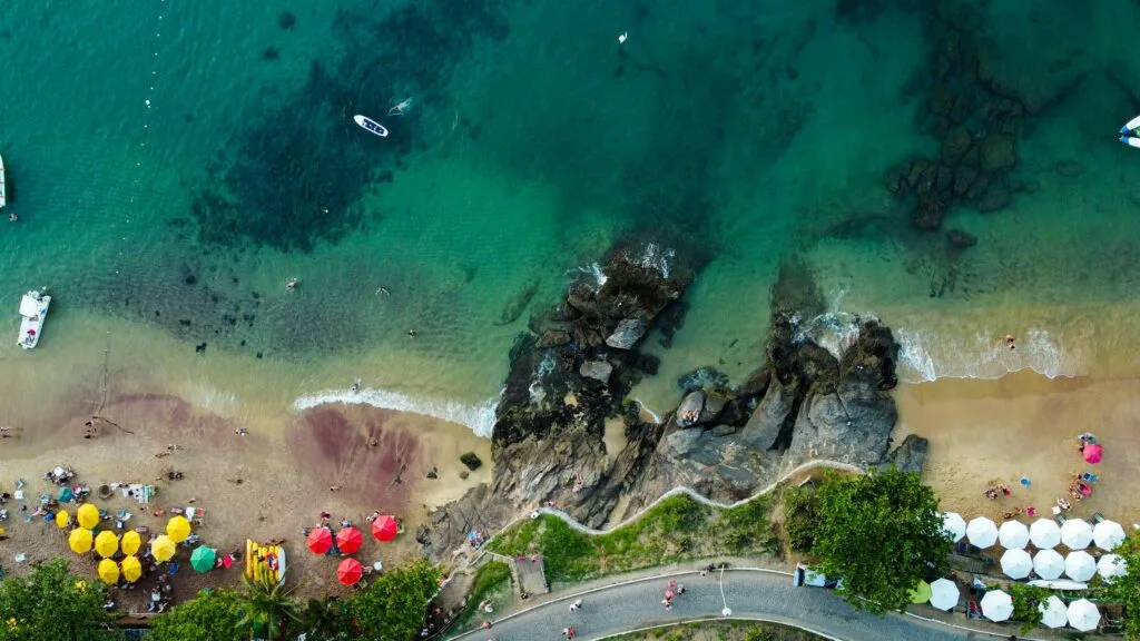 Praia de Joao Fernandes, vista aérea