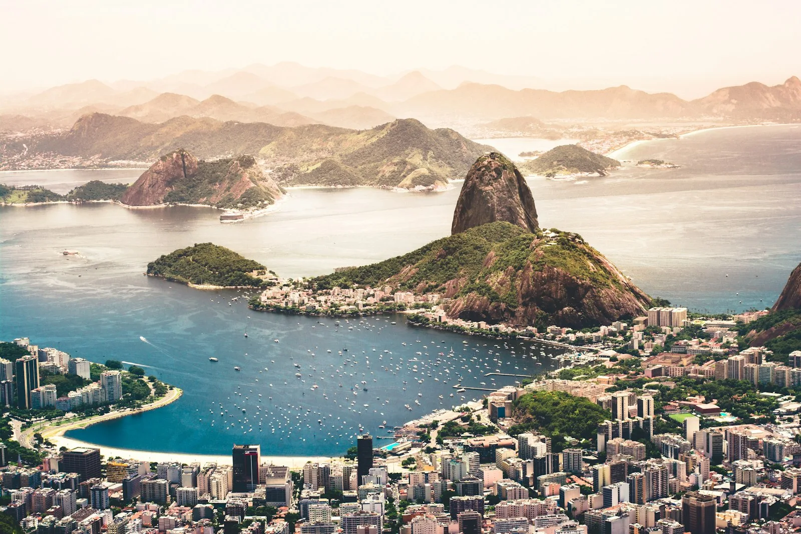 vista panoramica de rio de janeiro