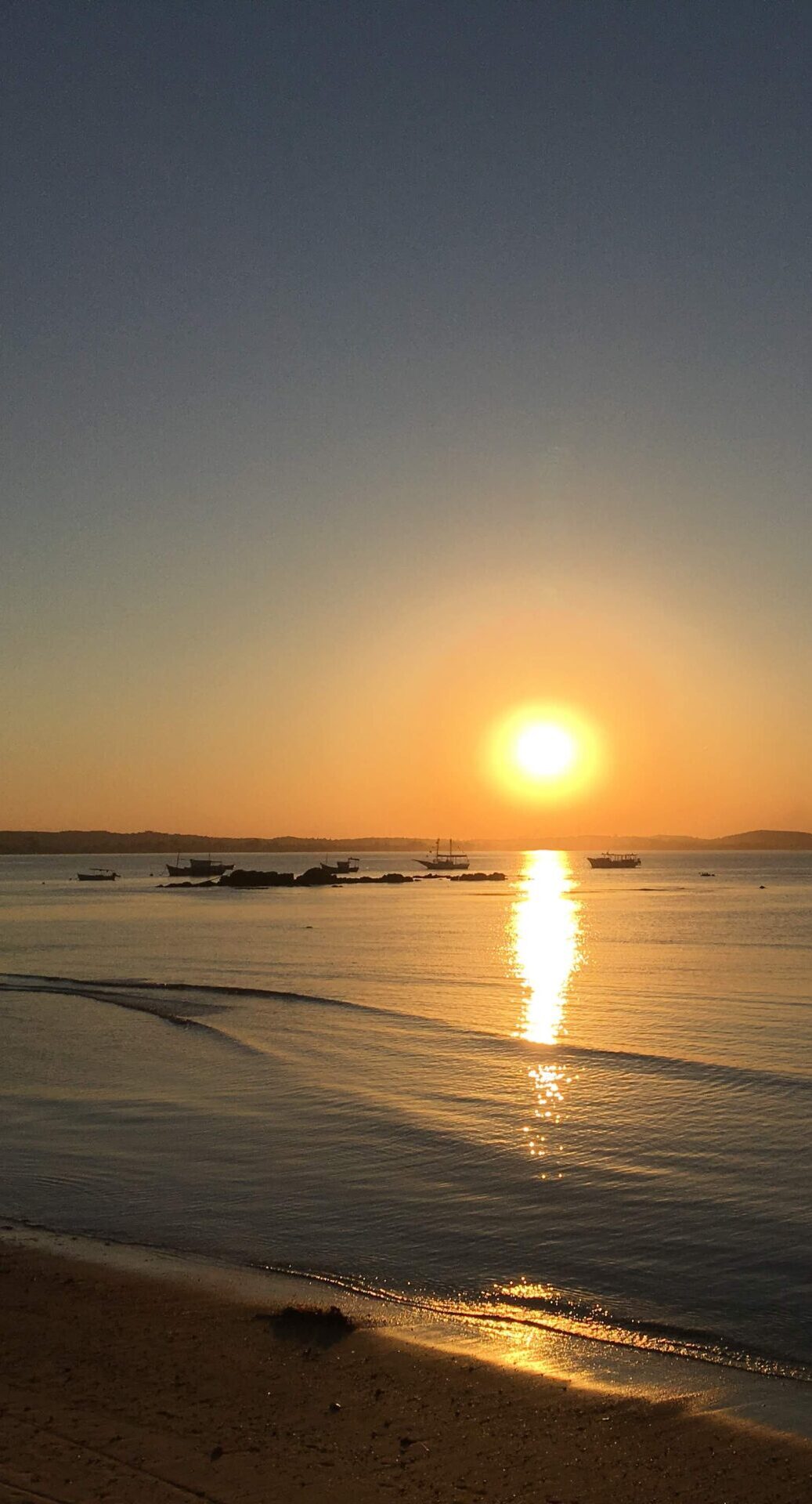 Por do sol Porto da Barra